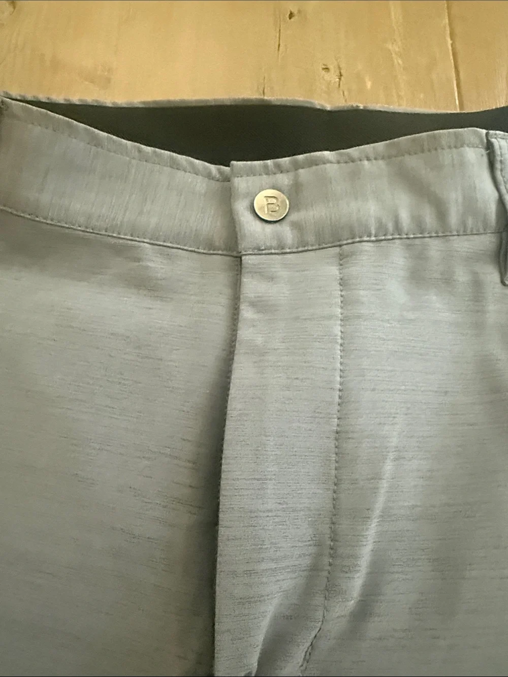 BYLT Basics Gray Flat-Front Performance Golf Shorts XL